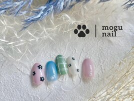 3.4月定額B/花ネイル