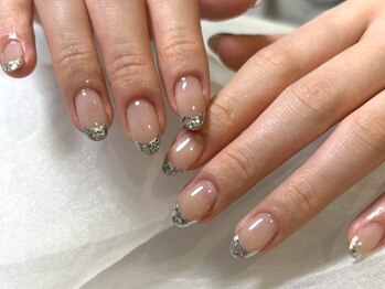 ルアナ(Luana)/ガラスフレンチ ネイル