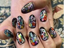 ブランシュ 藤沢(Blanche)/オーダーメイドネイル 七宝焼き