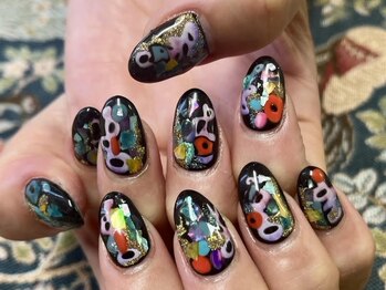 ブランシュ 藤沢(Blanche)/オーダーメイドネイル 七宝焼き