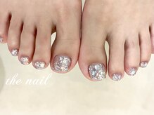 ザ ネイル(the nail)/キラキラフットネイル