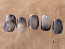 アイネイルズ 吉祥寺店(I nails)/冬空スノーマグネット