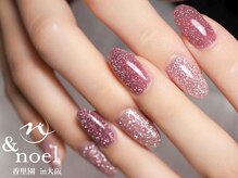 ノエル(Noel)/キラキラ誕生石ネイル