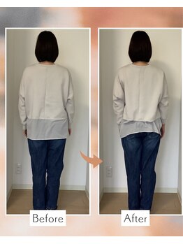 藤沢南口整体サロン/40代女性　骨盤を締めました！