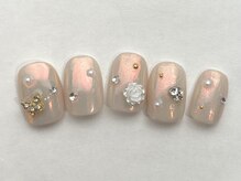 アイネイルズ 恵比寿店(I nails)/春ミラーバラ10480円