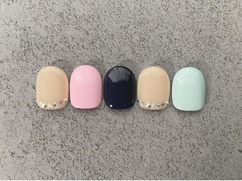 カーティシーネイルズ(curtisii NAILS)/5月★定額7000円コース(オフ別)