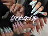 【new menu】SNSで大人気話題ネイル！3Dビッグクロムネイル　￥5800