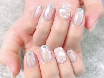 プライズアイリス アイラッシュ 池袋東口店(prize Iris eyelash)/オーロラ囲みフレンチデザイン