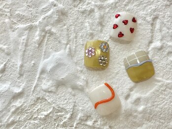 デューネイルスタジオ(dew nail studio)/フットネイル