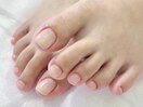 フットネイル うる艶ワンカラー