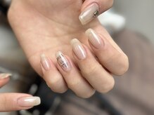 アース コアフュールボーテ 熊谷店(EARTH coiffure beaute)/落書きネイル 8500