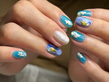 ネイルサロン プール ヴー(Nail Salon Pour Vous)/【夏定額】サマーネイル