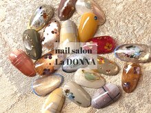 ラドンナ(La DONNA)の雰囲気(11月、12月シーズンネイル)