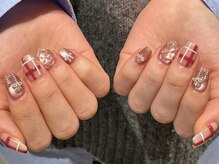 ドゥープ(doop)/チェックネイル　担当Yamame