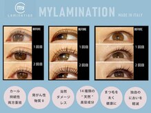 ★施術の度に自まつ毛が格段に太く、濃く！【マイラミネーション】はダメージや細毛でお悩みの方の救世主