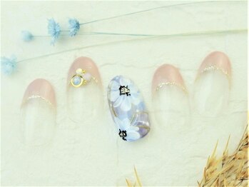 ネイルズガッシュ 蒲田東口店(NAILsGUSH)/＊フラワーフレンチ＊