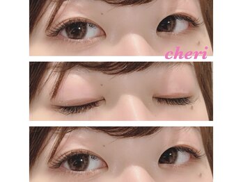 アイラッシュサロン シェリ(cheri)/【フラットラッシュ 120本】