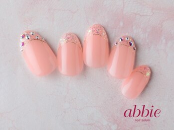 ネイルサロン アビー グランデュオ蒲田店(abbie)/ラインフレンチ◇￥12705