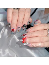 クリスマスネイル