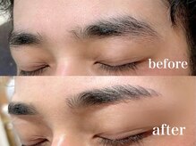 アイブロウ アンド アイラッシュ アイランド(ISLAND)/メンズアイブロウwax