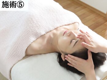 ラプリアンジュ 鹿児島天文館店(Raplit ange)/施術5鼻の矯正左右差をチェック