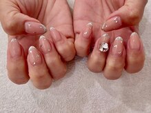 マイマイネイル(maimai nails.)/【032】ガラスフレンチ*
