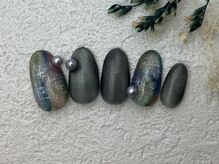 ビオトーププラス 銀座7丁目店(bio tope+)/秋チェックネイル銀座フィルイン