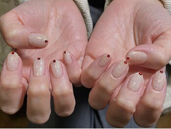 おめでたいホリデーネイル