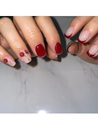 さくらんぼネイル