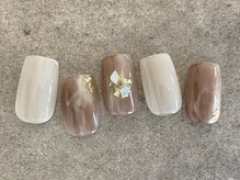 エムドットネイル 池袋(m.nail)/ブラウンニュアンス