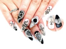 ネイルコレクション ピンク(Nail Collection Pink)/ジェル放題★ロック・メタル・炎