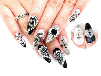 ネイルコレクション ピンク(Nail Collection Pink)/ジェル放題★ロック・メタル・炎