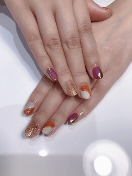 クリスタルネイルサロン(Crystal Nail)/秋冬ネイル