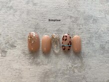 シンプリー ネイルアンドアイラッシュ 祖師谷大蔵店(Simpliee Nail&Eyelash)/アニマル柄
