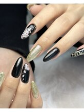 ネイルベベ(Nail bebe)/卒業式ネイル☆桜デザイン