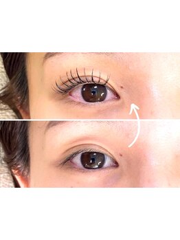 目の形にあったエクステ提案が得意