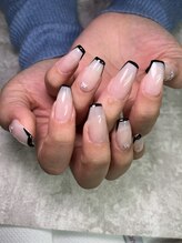 マルネイル(maru nail)/細フレンチ