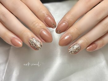 アークネイル 下北沢(urk.nail)/ツイードネイル