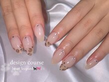 エマネイル プラスキハクヤ 肥後橋店(EmaNail+KIHAKUYA)/レオパード