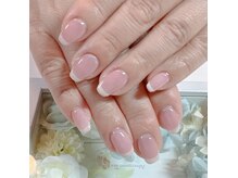 ネイルサロン リピネ(lipine)の雰囲気（優しい乳白色のフレンチ。）
