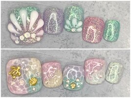 夏◆フット定額デザイン◆￥7500