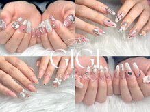 ジジ(GIGI)の雰囲気(約300種類の豊富なジェル、パーツの中からお選びいただけます!)