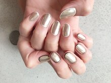 ジャム ネイルアンドアイラッシュ(Jam nail&eyelash)/ミラー囲みネイル