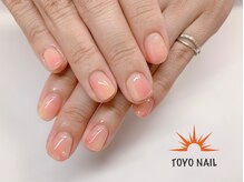 トヨネイル(TOYO NAIL)/桃ネイル☆