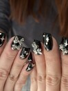 black & silver