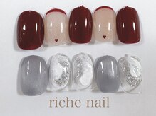 リッシュネイル 新百合ヶ丘店(riche nail)/シンプルアートコース