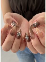 ジュアネイル(jouer nail)/クロム、タイダイネイル☆
