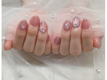 大人可愛いマーメイドネイル☆