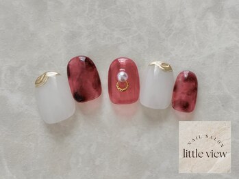 リトルビュー(little view)/赤べっこうニュアンス ¥10980