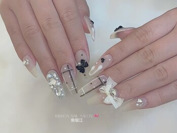 【大人ガーリーネイル】